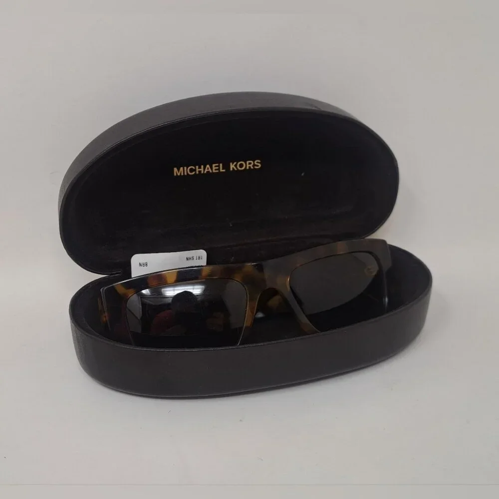 NWT Versace Men's Sunglasses Rectangle Medusa Havana Italy VE4416-U 53-18-145